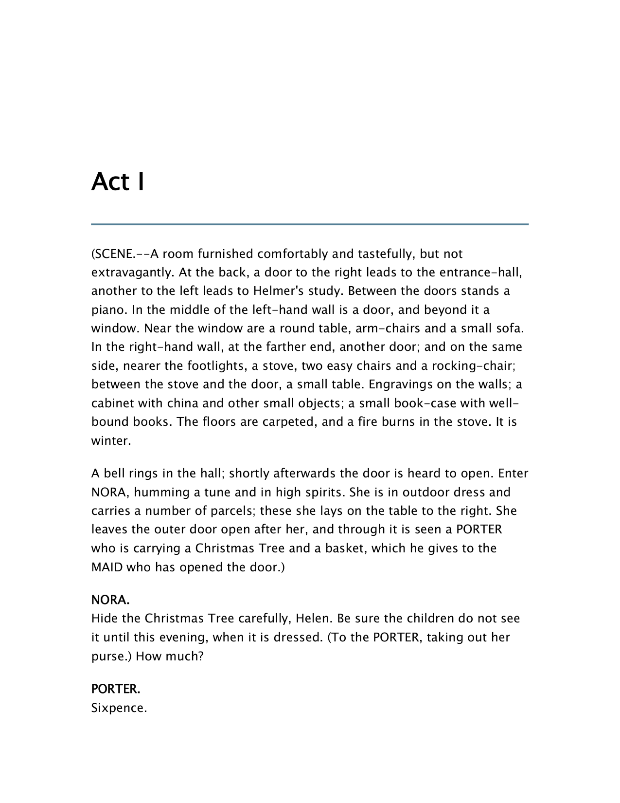 Snapshot page