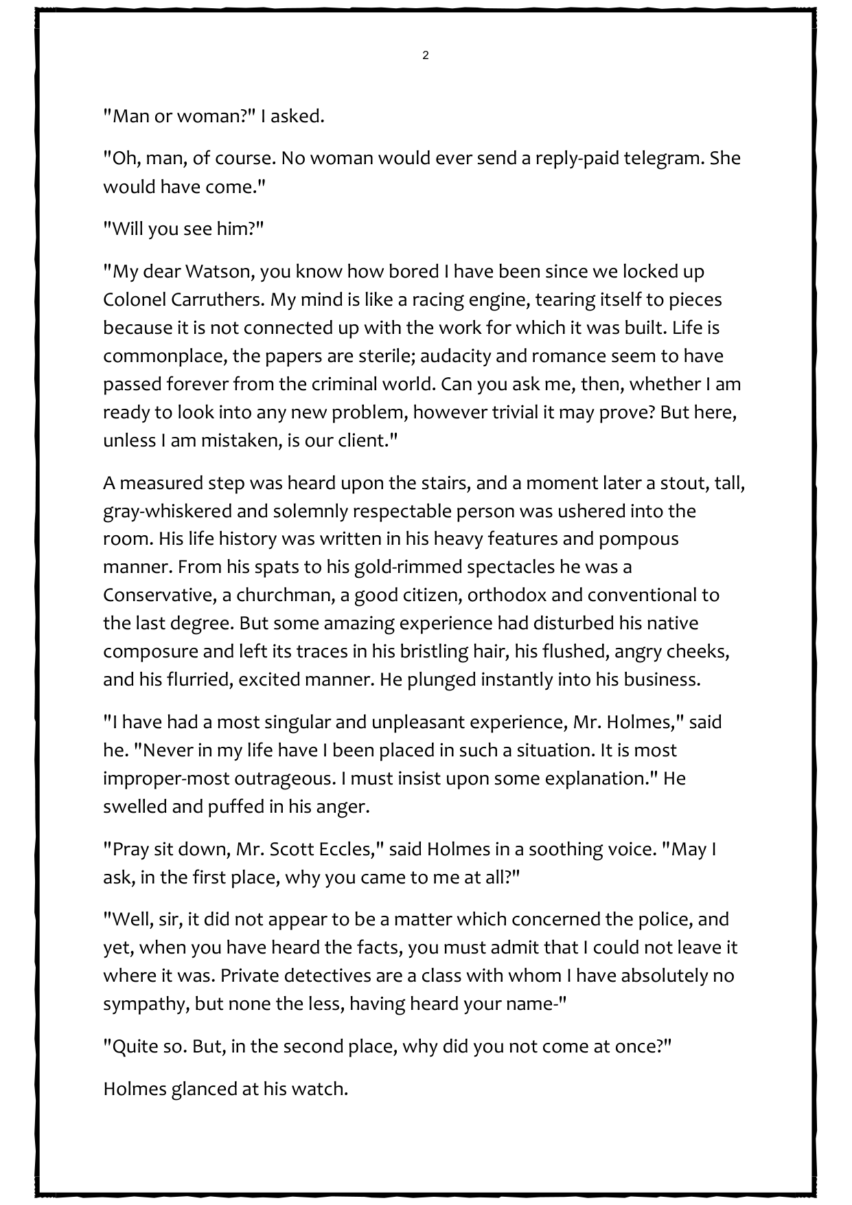 Snapshot page