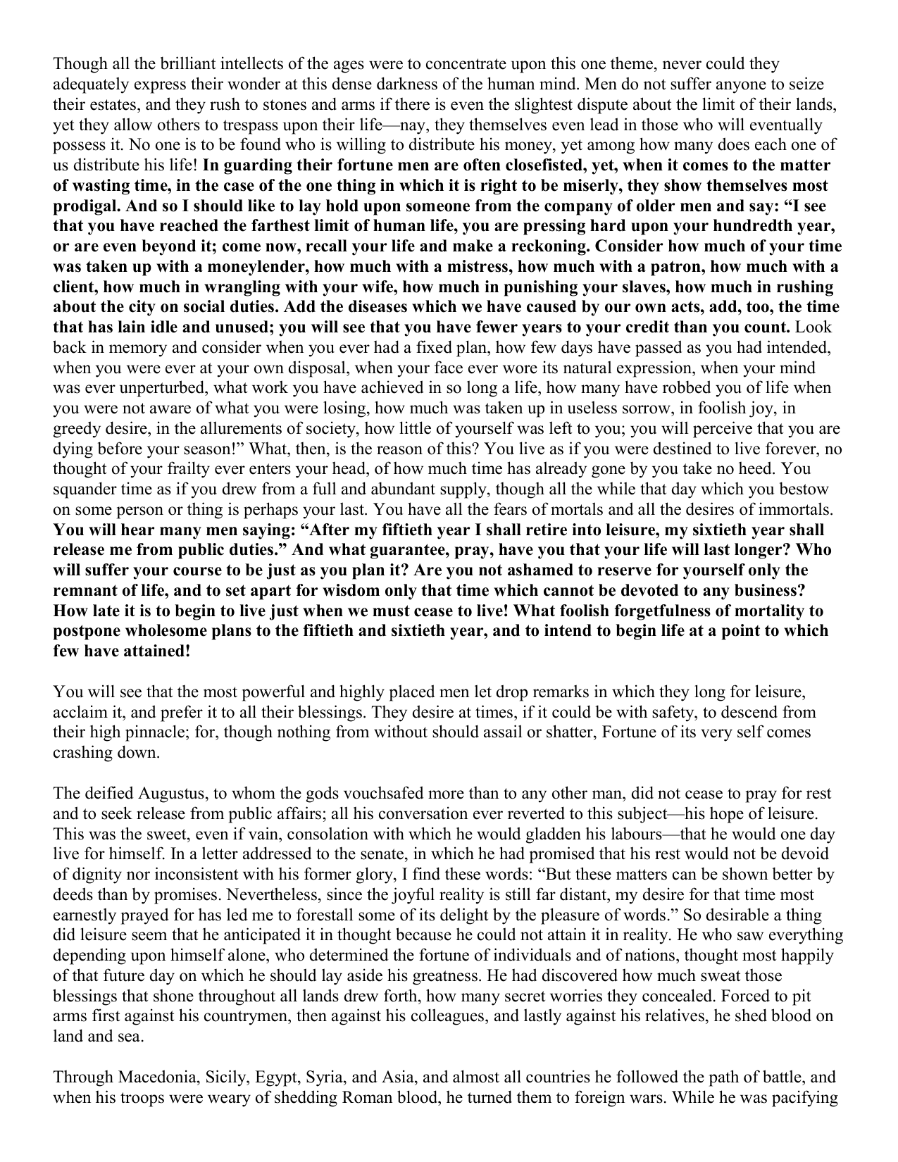 Snapshot page