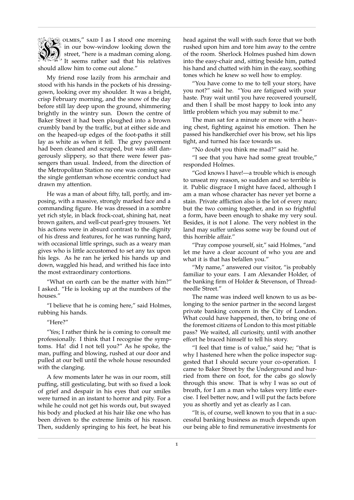 Snapshot page