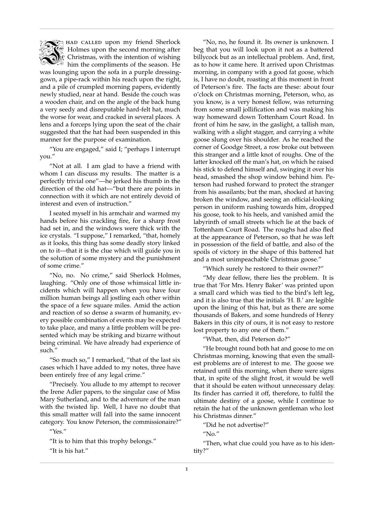 Snapshot page