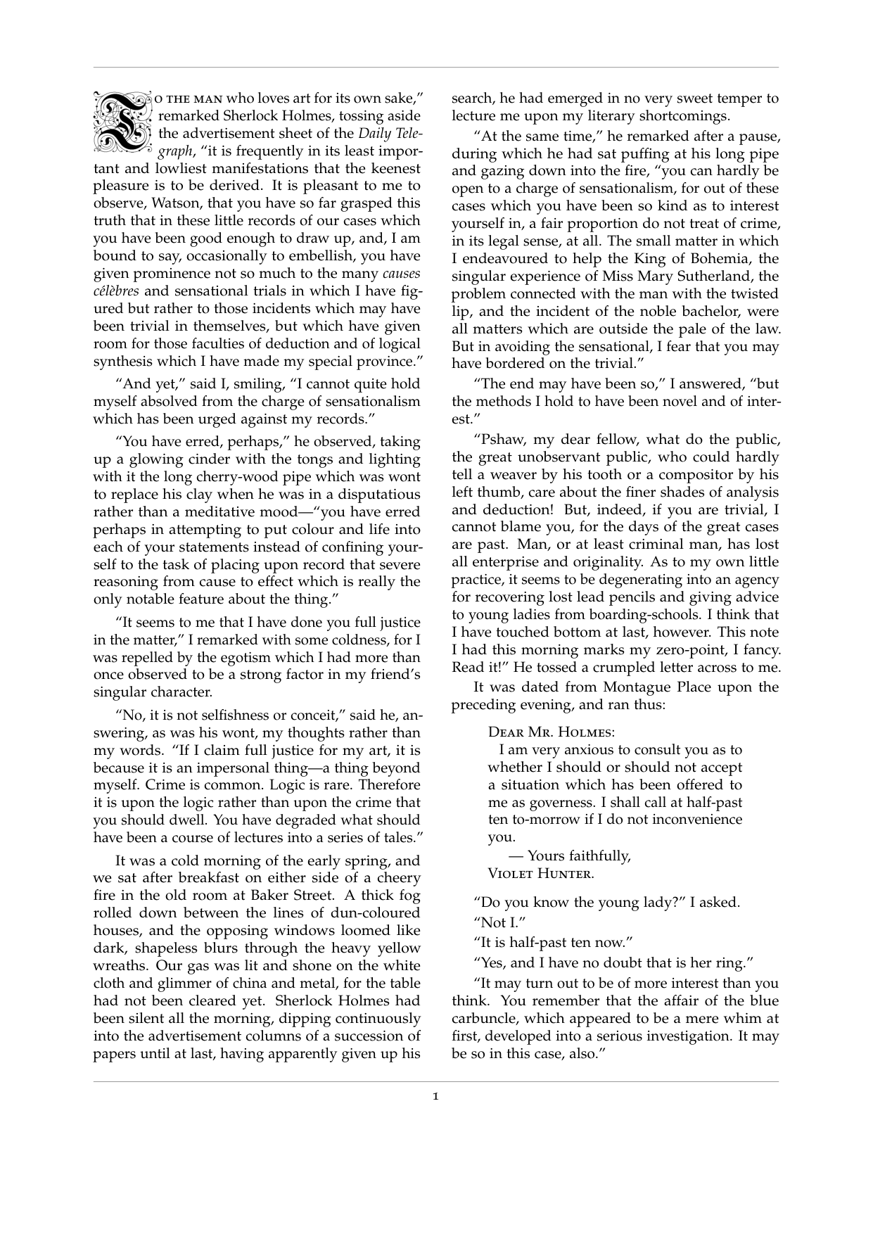 Snapshot page
