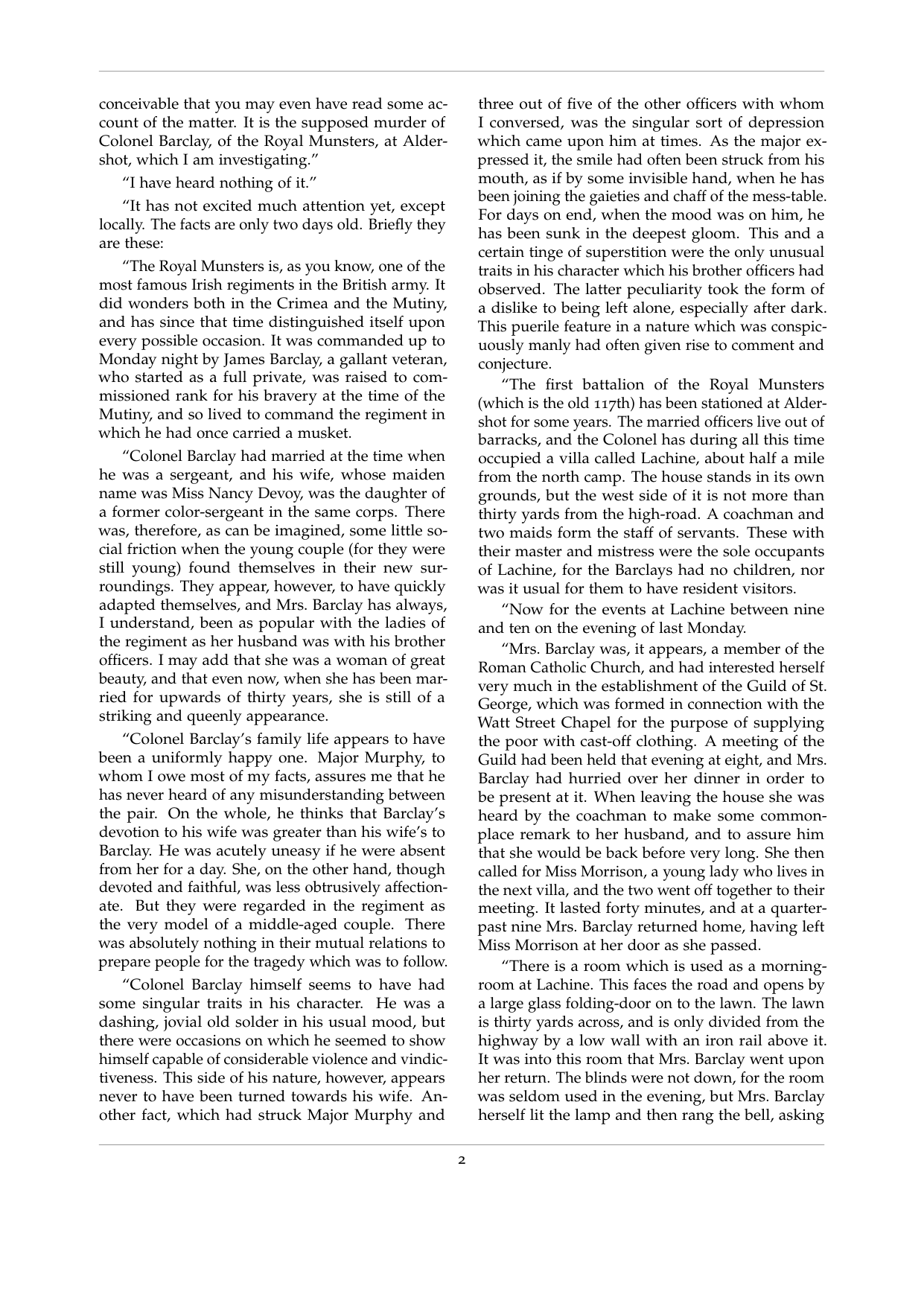Snapshot page