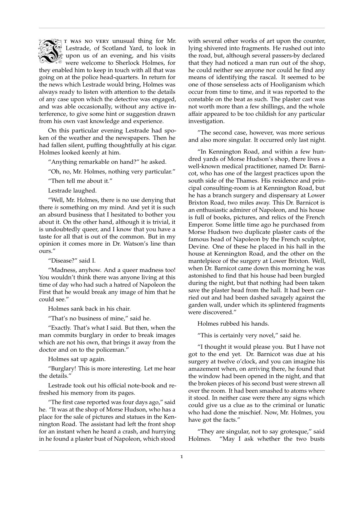 Snapshot page