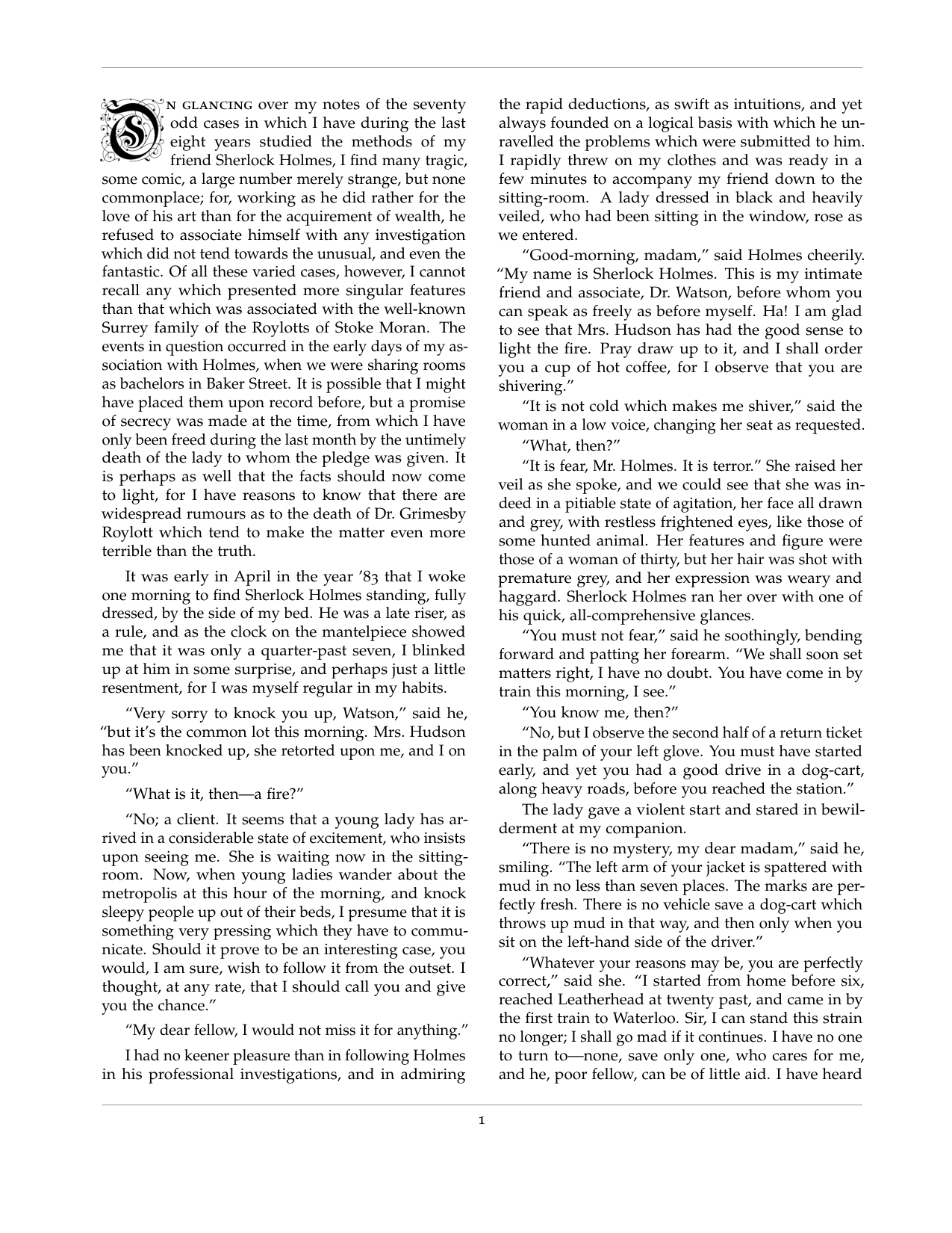 Snapshot page