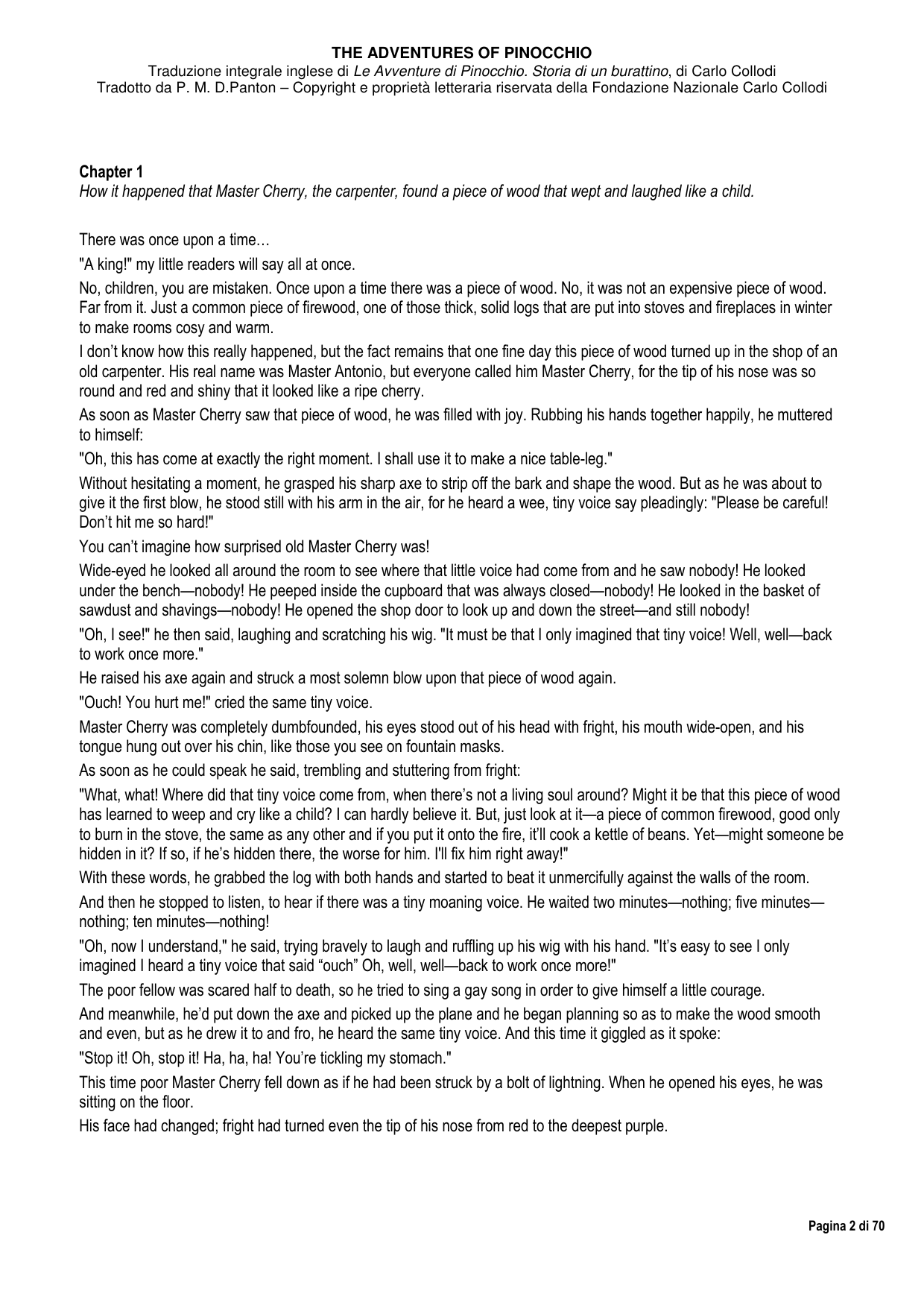 Snapshot page