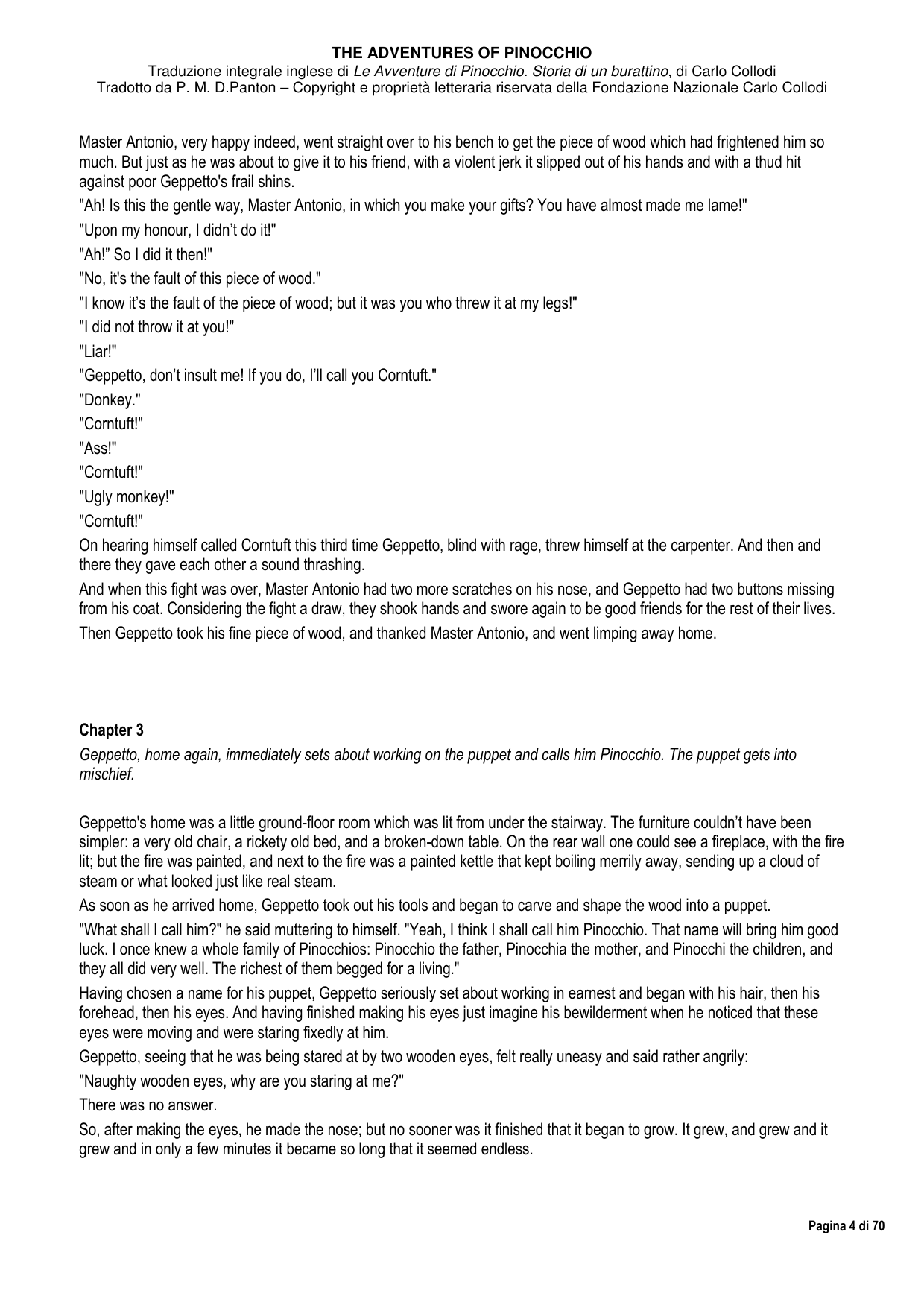 Snapshot page