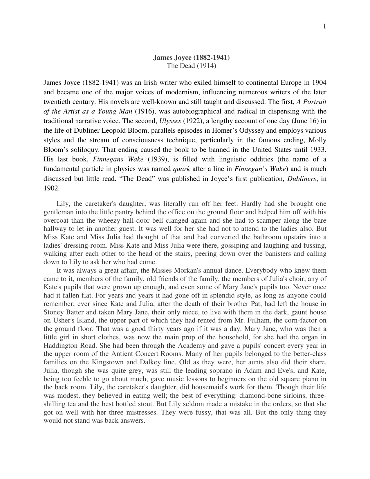 Snapshot page