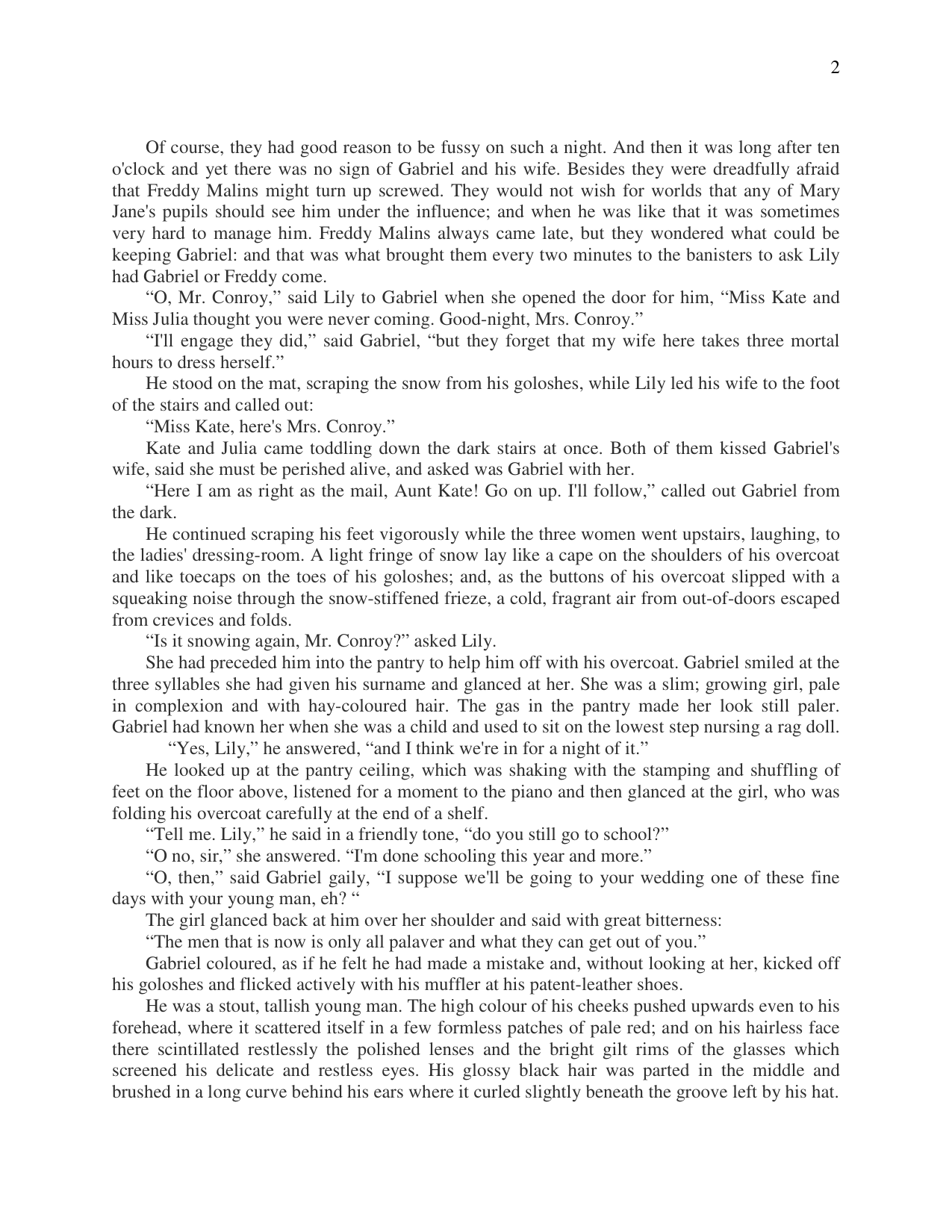 Snapshot page