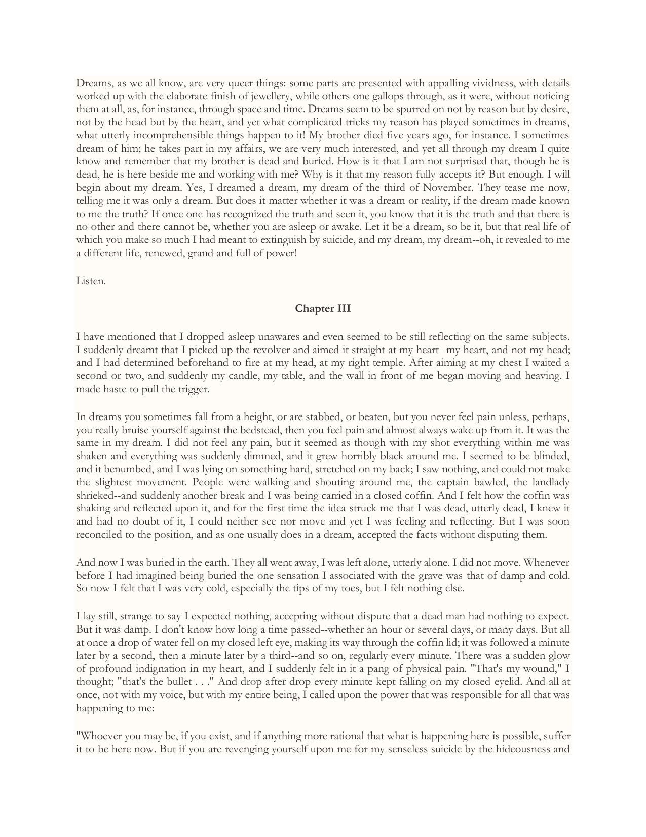 Snapshot page
