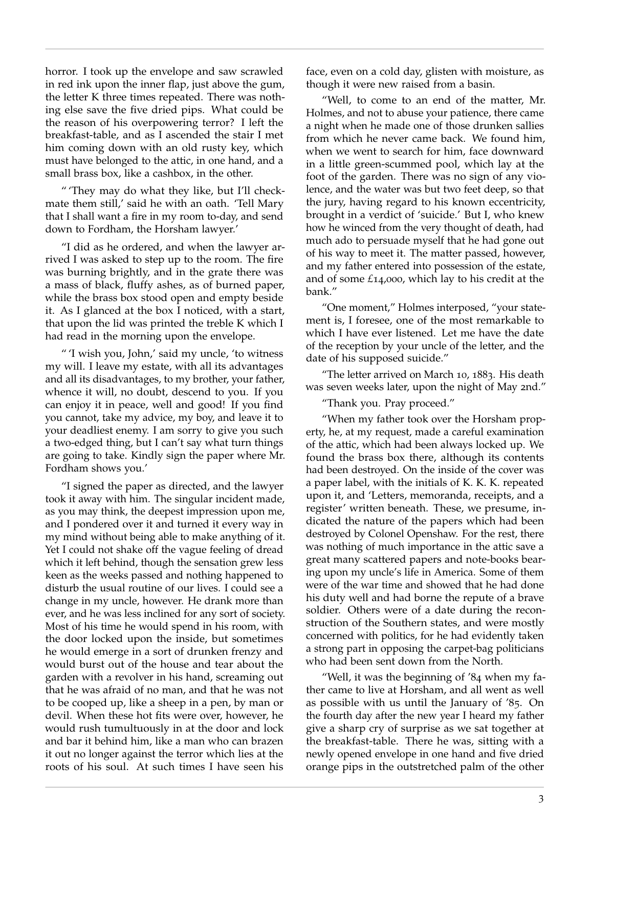 Snapshot page