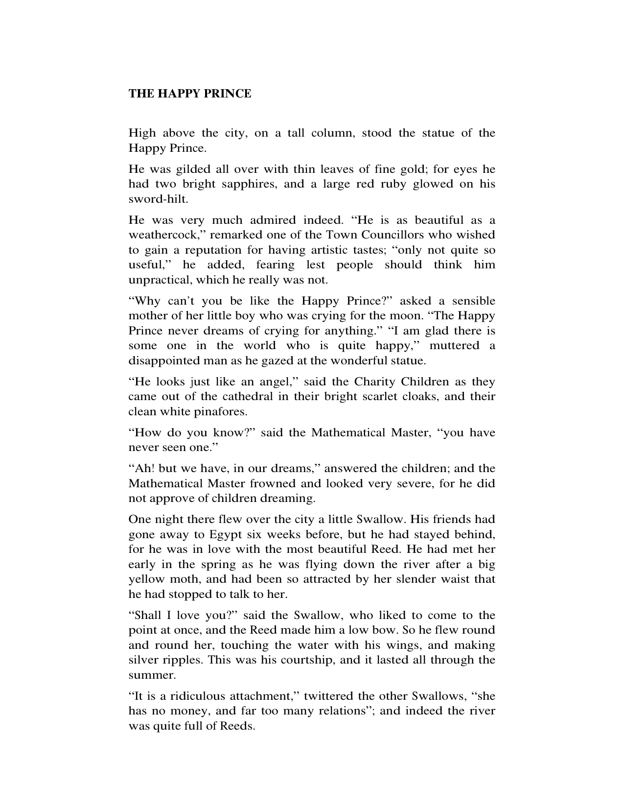 Snapshot page