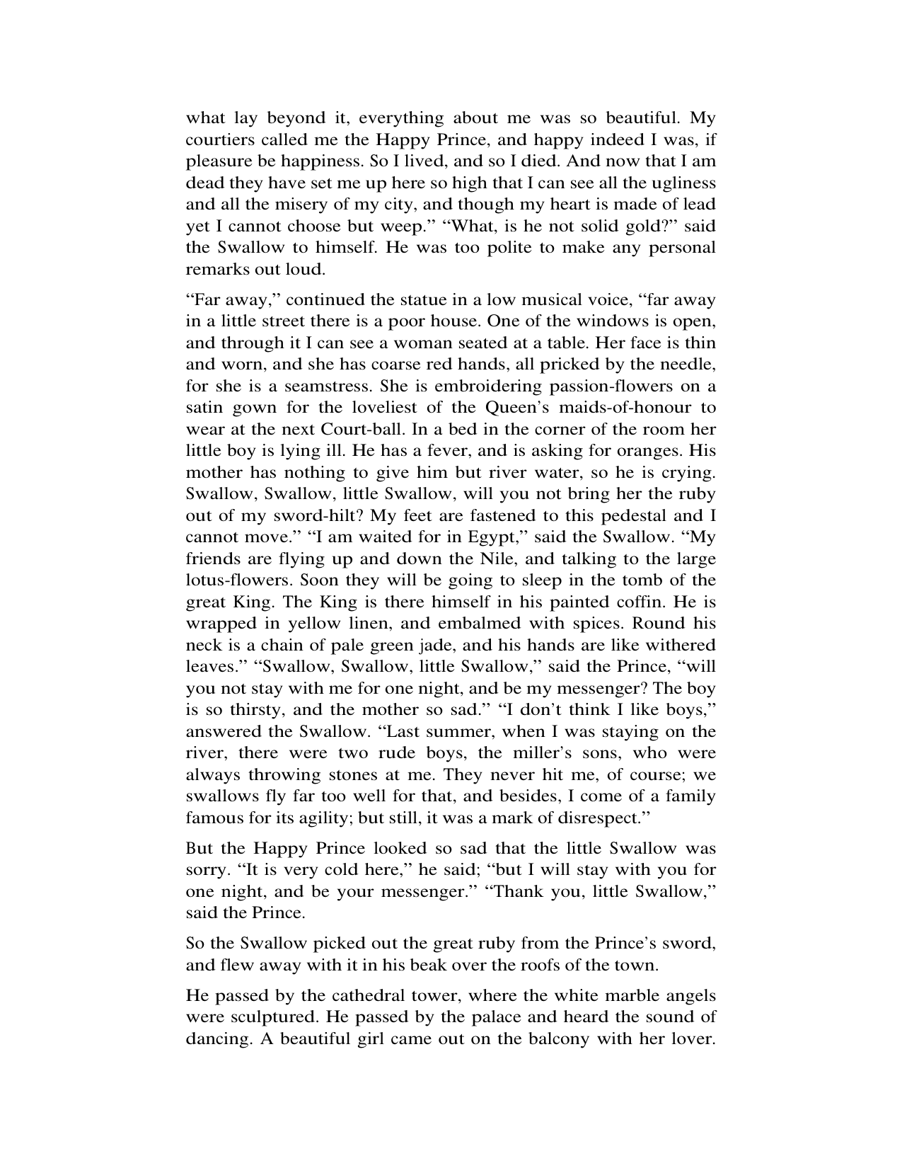 Snapshot page
