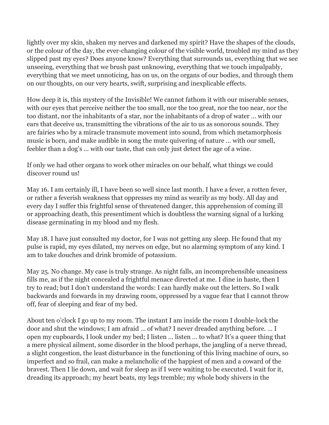 Snapshot page