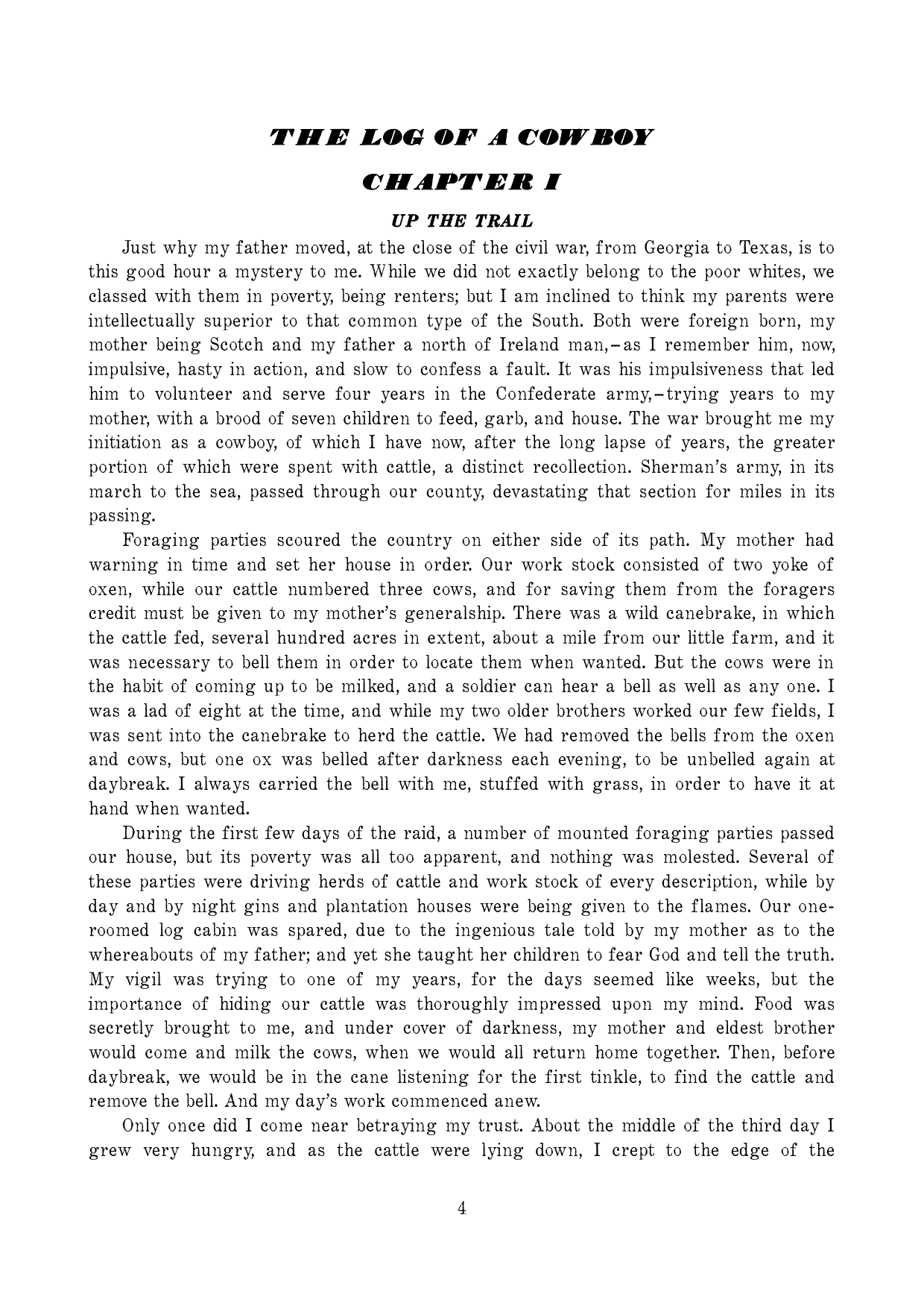 Snapshot page