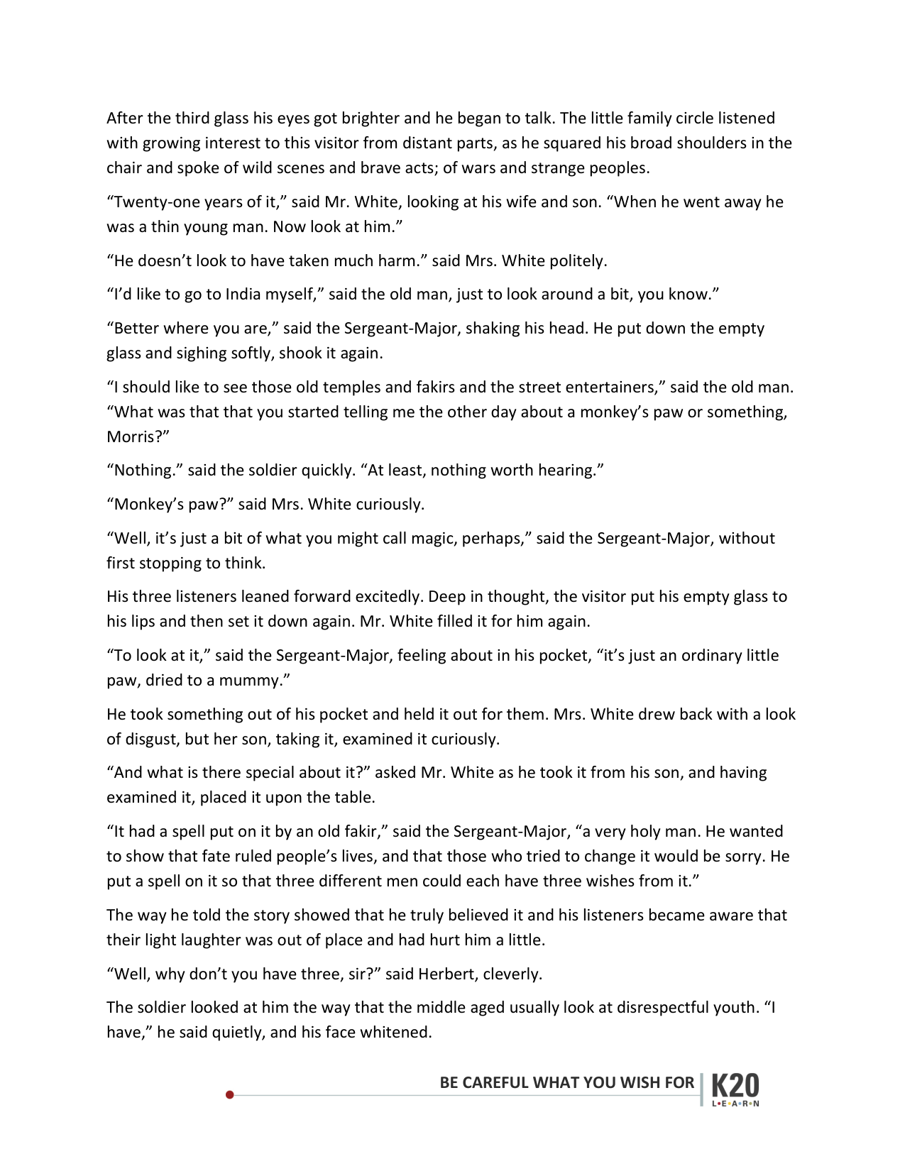 Snapshot page