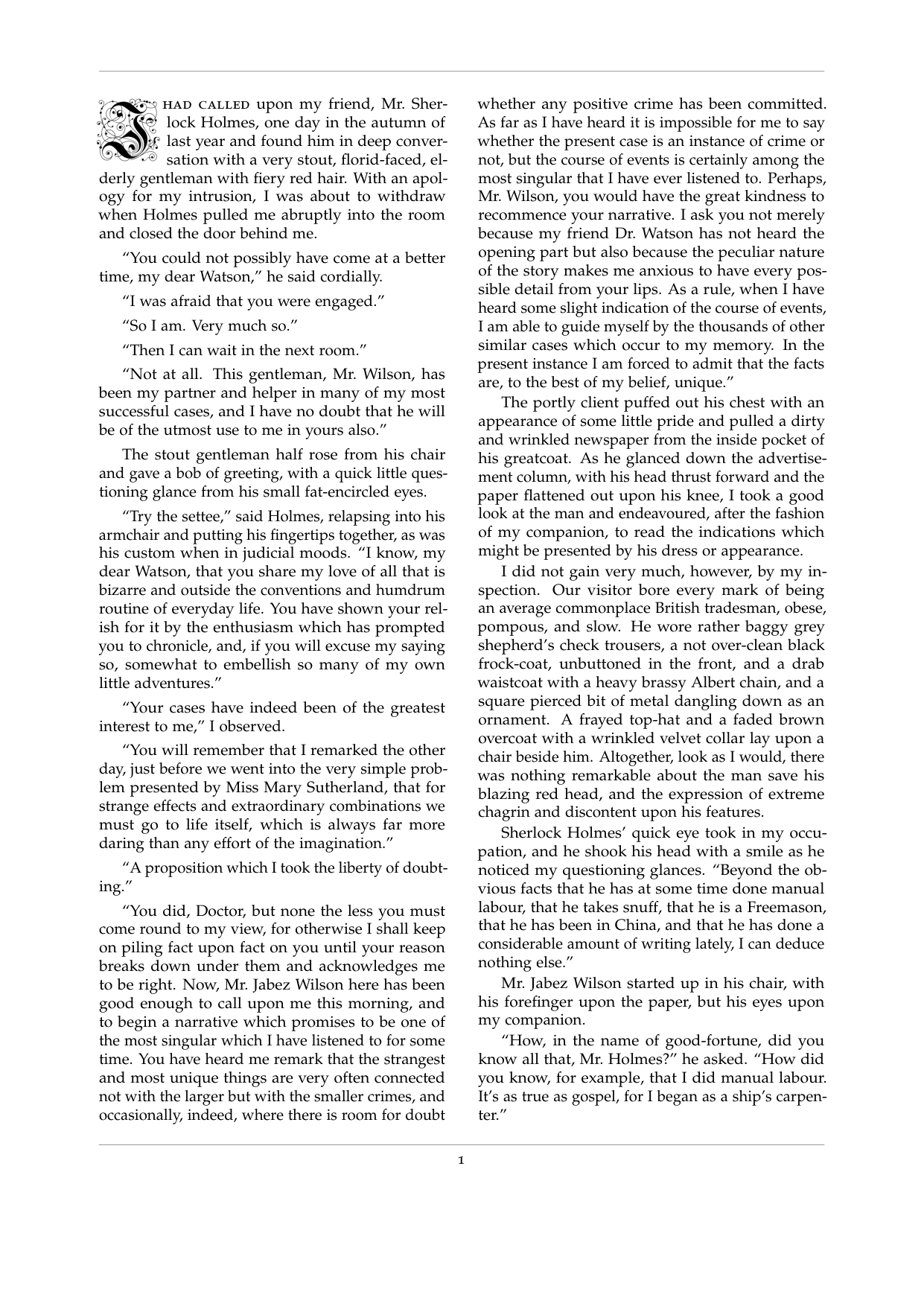 Snapshot page