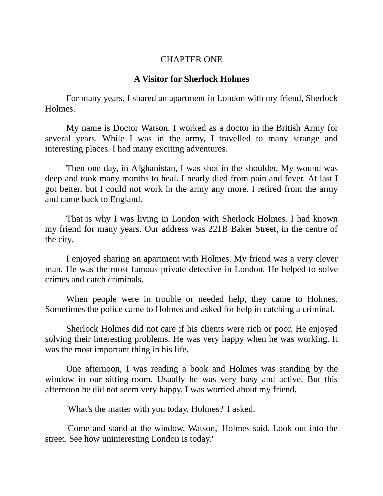 Snapshot page